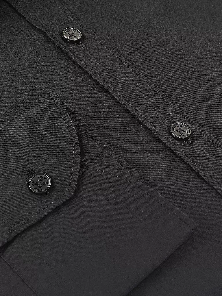 REPLAY | Camicia Slim Fit | Nero