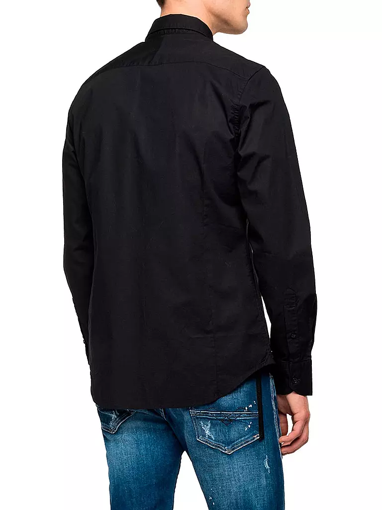 REPLAY | Camicia Slim Fit | Nero