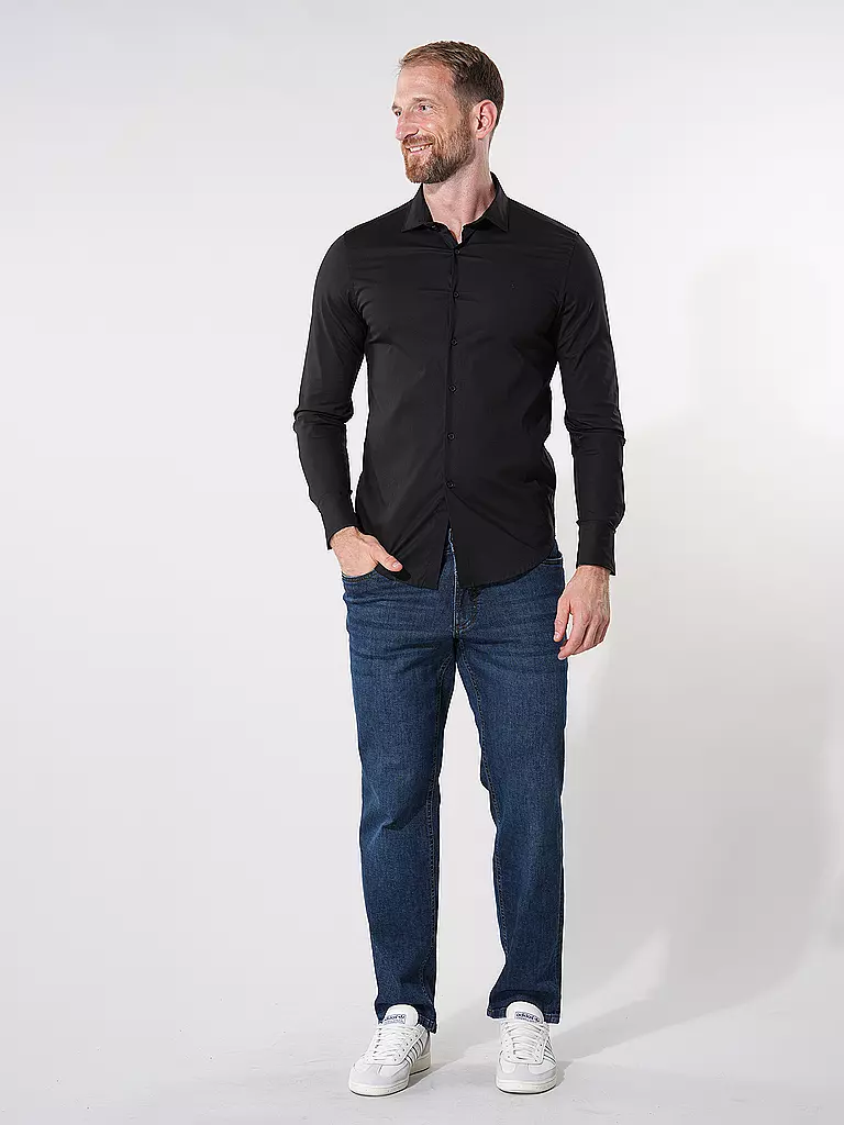 REPLAY | Camicia Slimfit NOOS | Nero