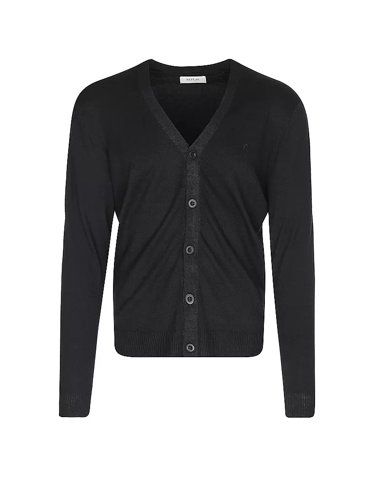 REPLAY | Cardigan | Nero