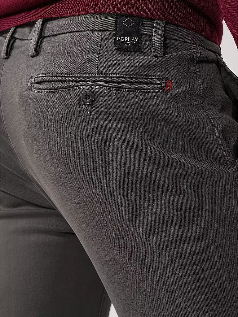 REPLAY | Chino ZEUMAR XLITE | Grigio