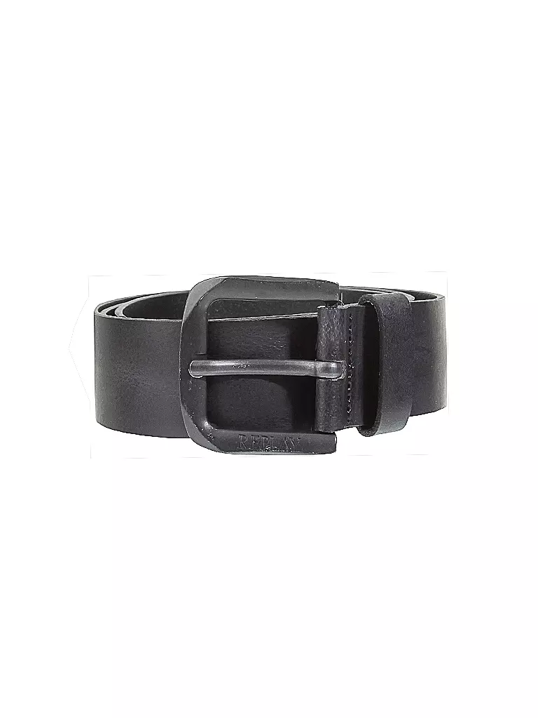 REPLAY | Cintura in pelle | Nero