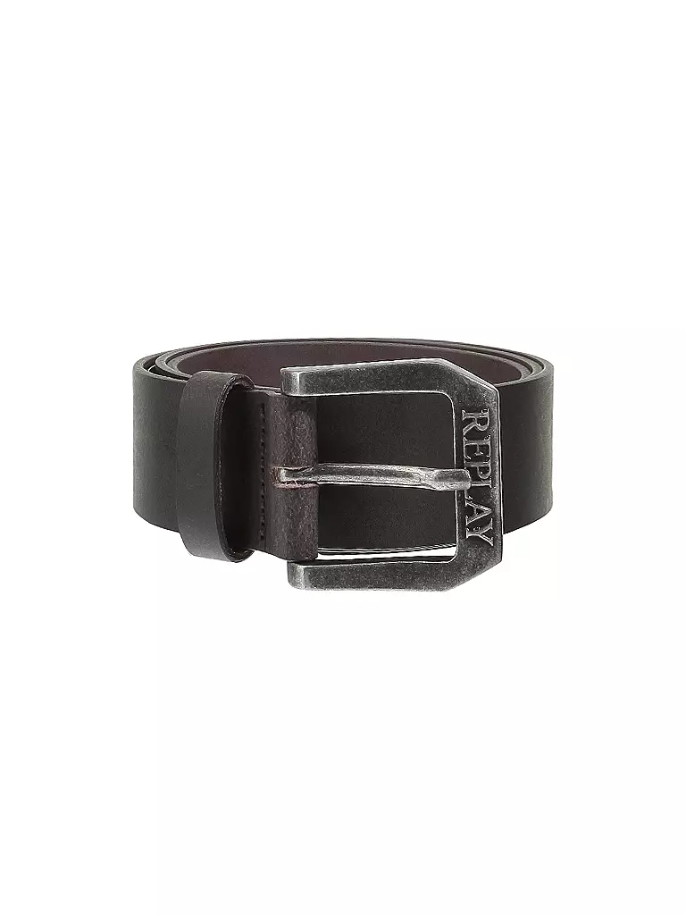 REPLAY | Cintura in pelle | Marrone