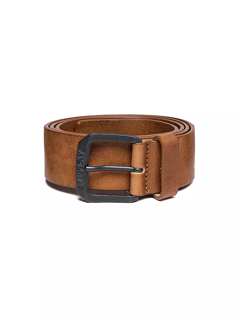 REPLAY | Cintura in pelle | Marrone chiaro