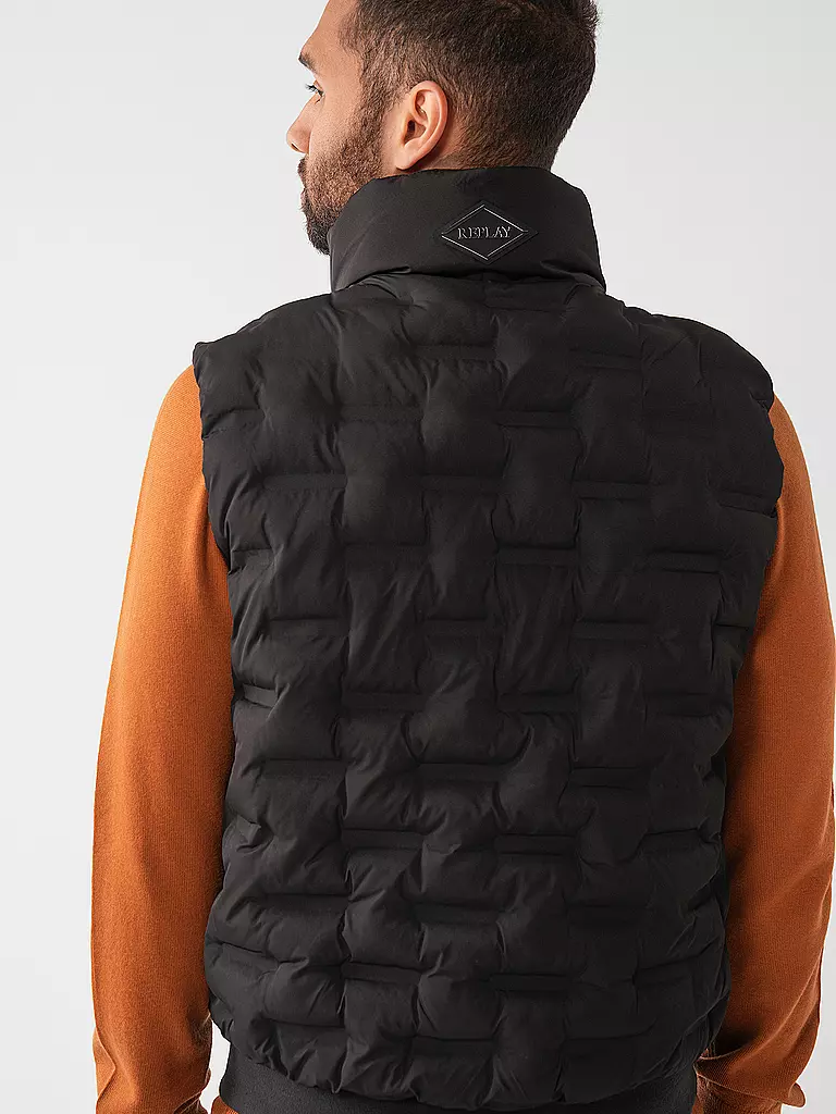 REPLAY | Gilet imbottito | Nero