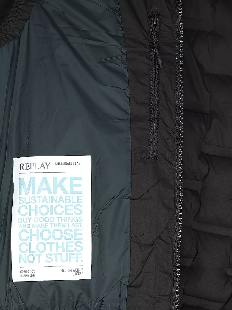 REPLAY | Gilet imbottito | Nero