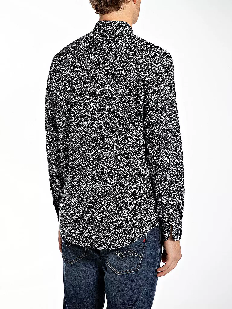REPLAY | Hemd Regular Fit  | Nero