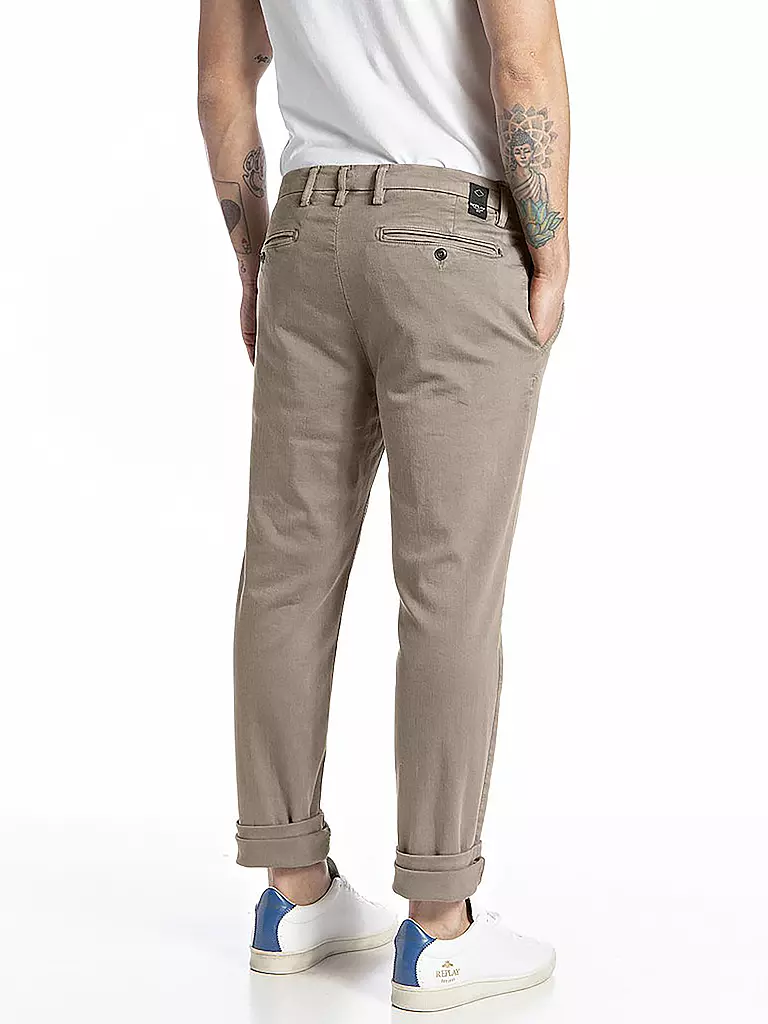 REPLAY | Jeans "Zeumar - Hyperflex" | Crema