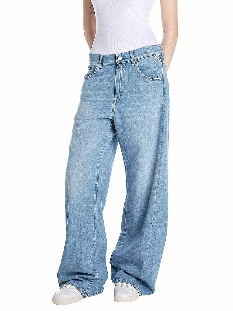 REPLAY | Jeans a gamba larga | Blu