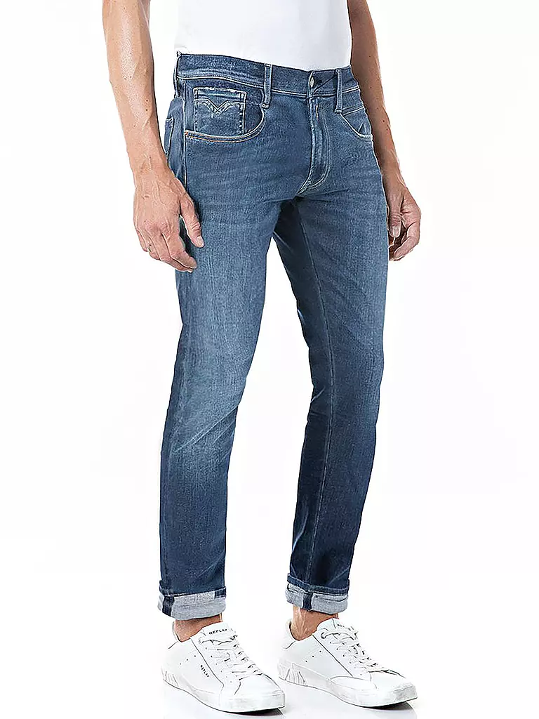 REPLAY | Jeans Slim Fit Ambass Hyperflex Reused | Blu