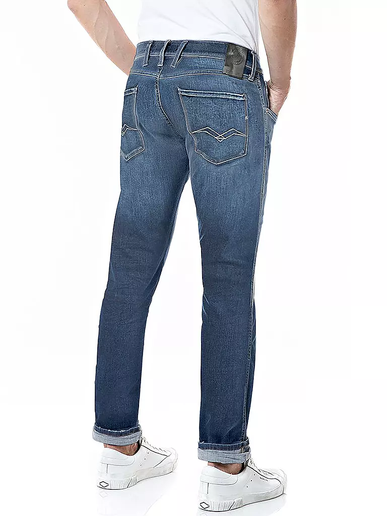 REPLAY | Jeans Slim Fit Ambass Hyperflex Reused | Blu