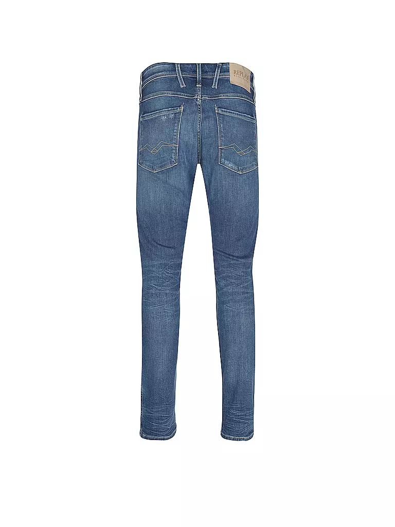 REPLAY | Jeans Slim Fit ANBASS 573 BROKEN REPAIR | Blu