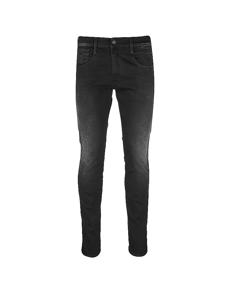 REPLAY | Jeans Slim Fit Anbass X-Lite Hyperflex | Nero