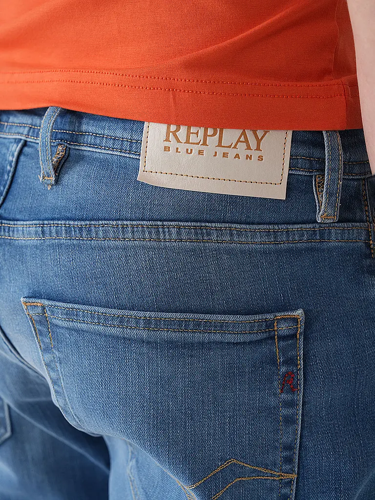 REPLAY | Jeans Straight Fit GROVER 573 | Blu