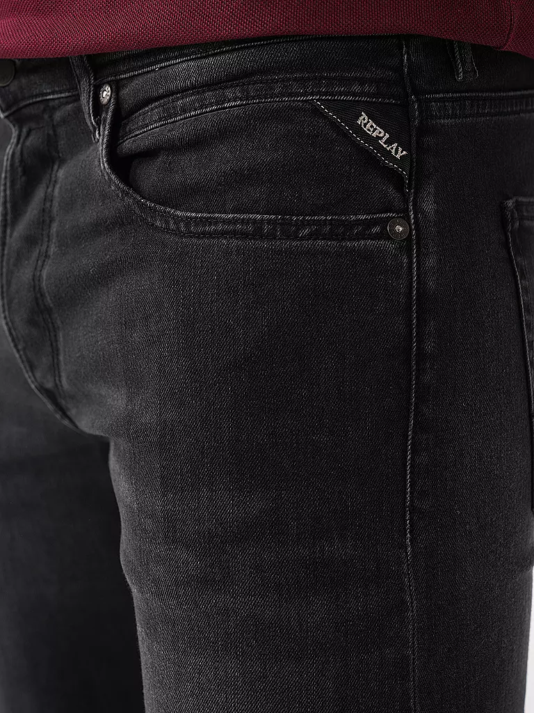 REPLAY | Jeans Straight Fit | Nero