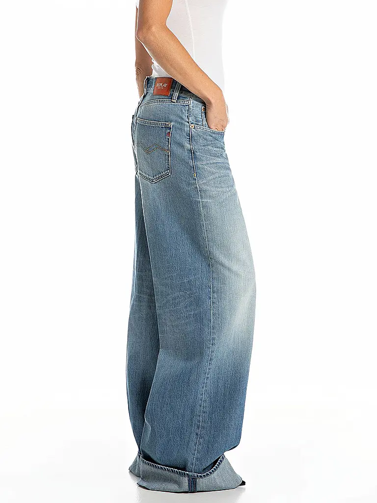 REPLAY | Jeans Wide Leg AUSJEANS NALAJA | Blu