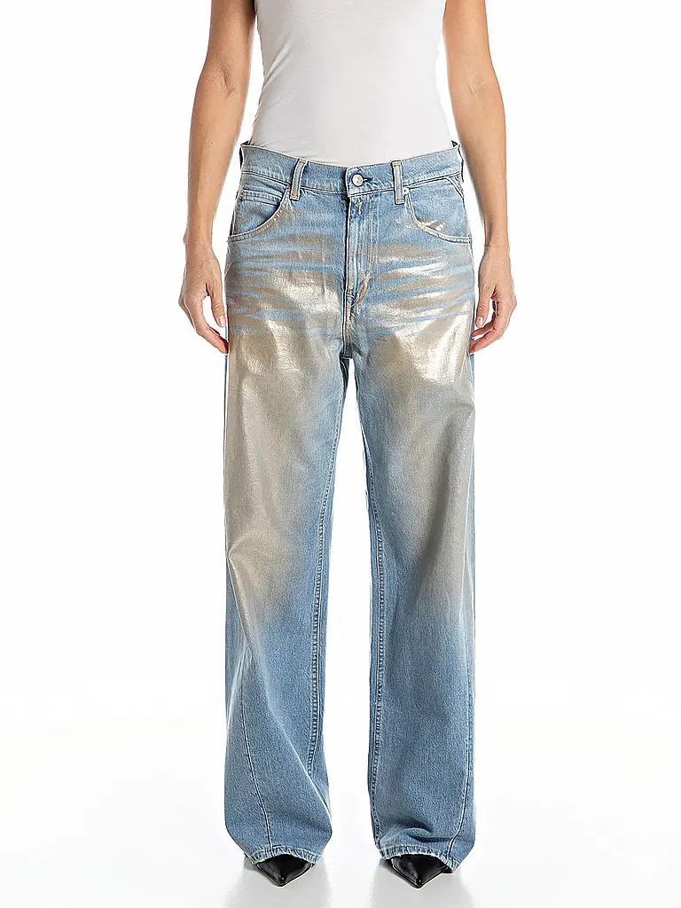 REPLAY | Jeans Wide Leg NARJA | Blu chiaro