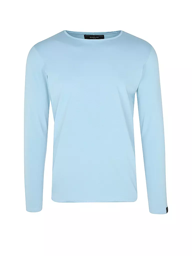 REPLAY | Langarmshirt  | Blu chiaro