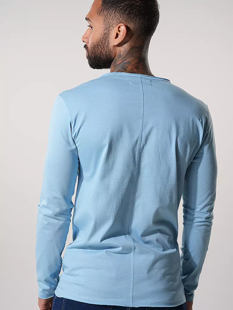 REPLAY | Langarmshirt  | Blu chiaro