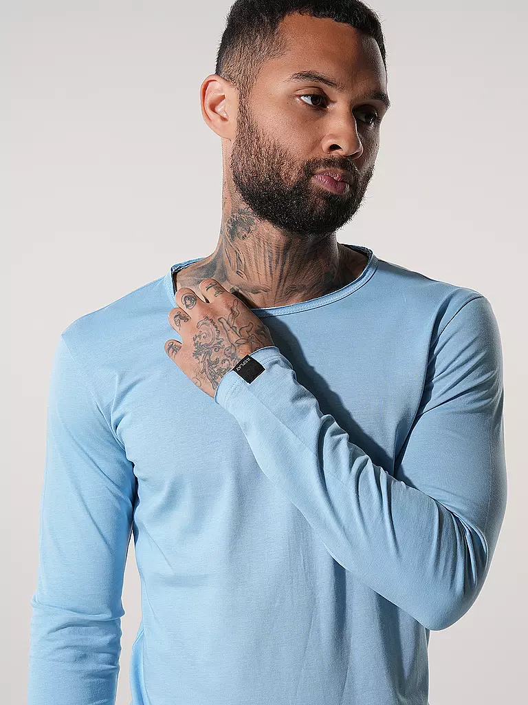 REPLAY | Langarmshirt  | Blu chiaro