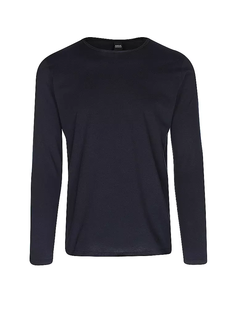 REPLAY | Langarmshirt | Blu