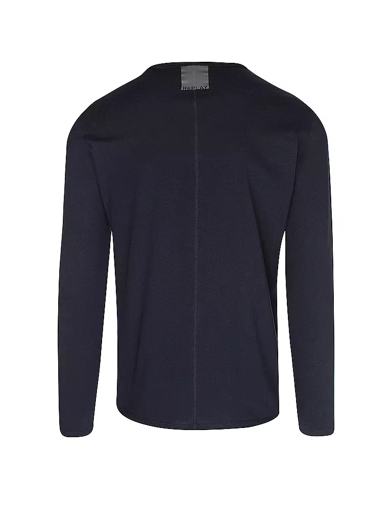 REPLAY | Langarmshirt | Blu
