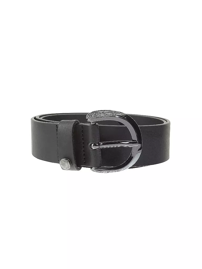 REPLAY | Ledergürtel | Nero