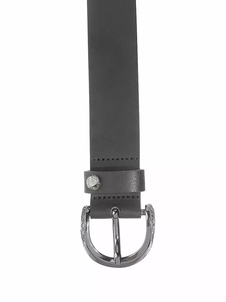 REPLAY | Ledergürtel | Nero