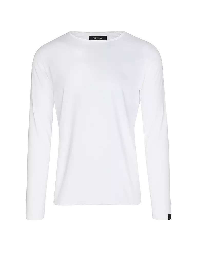 REPLAY | Maglietta a maniche lunghe | Bianco