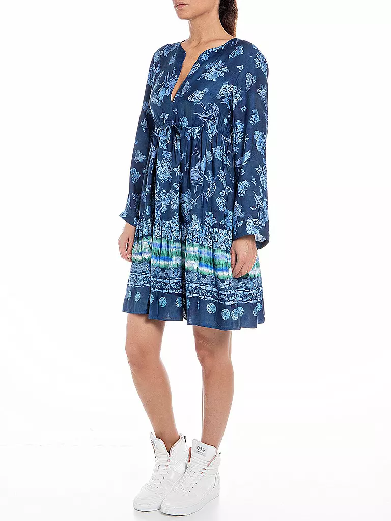 REPLAY | Midikleid | Blu scuro