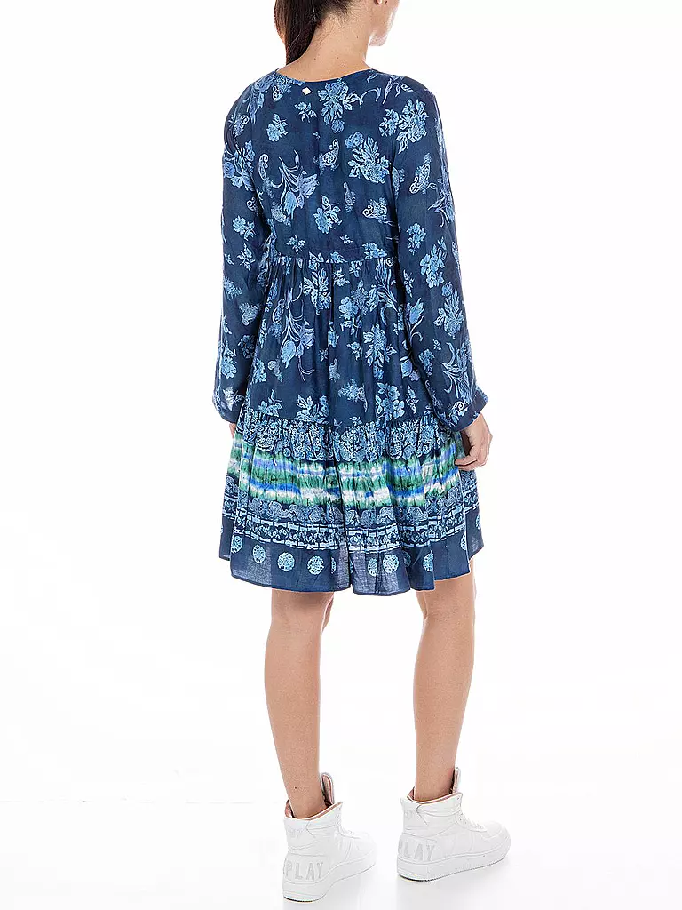REPLAY | Midikleid | Blu scuro