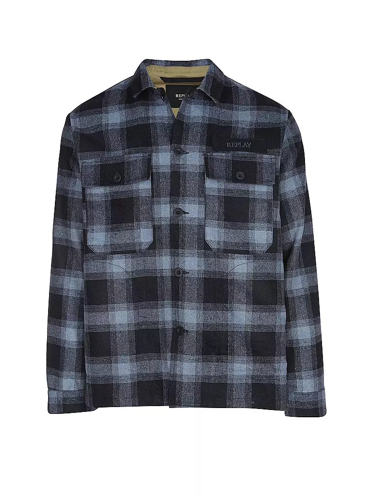 REPLAY | Overshirt | Blu