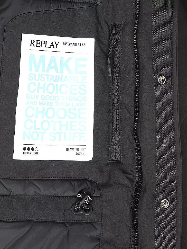 REPLAY | Parka  | Nero