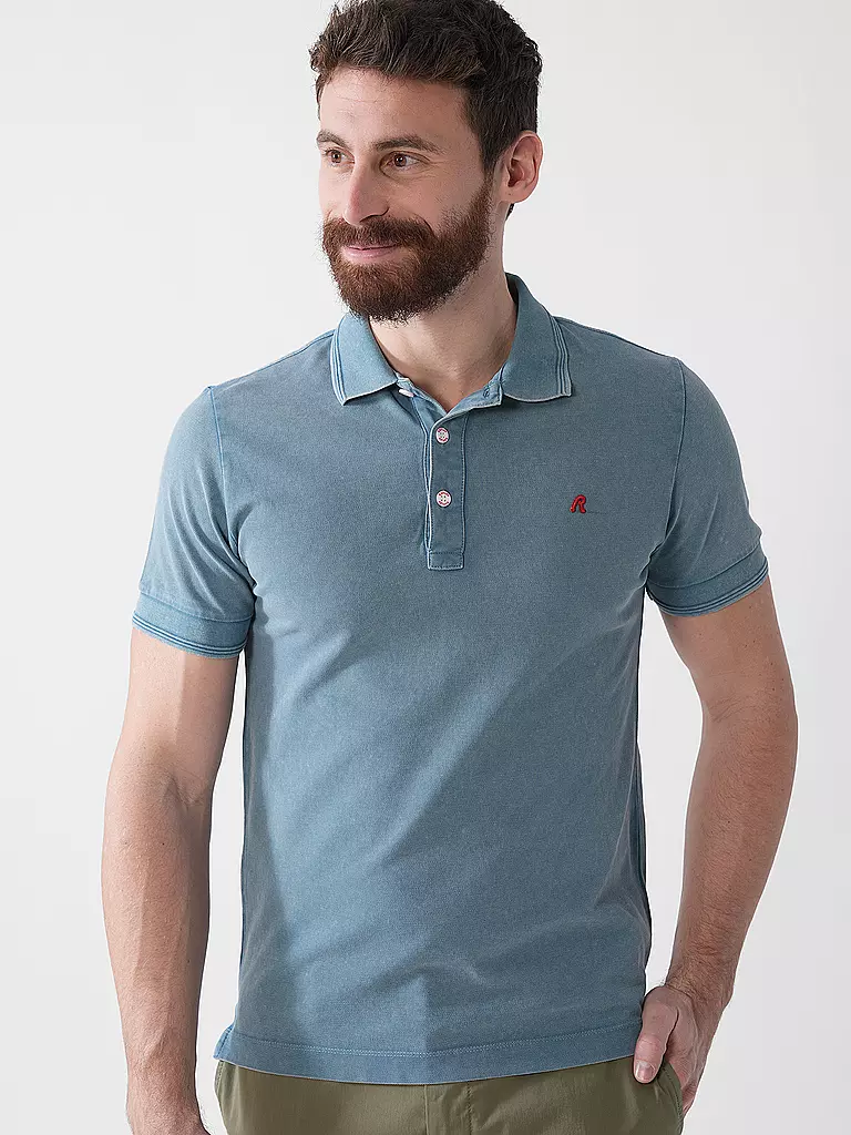 REPLAY | Poloshirt  | Blu chiaro