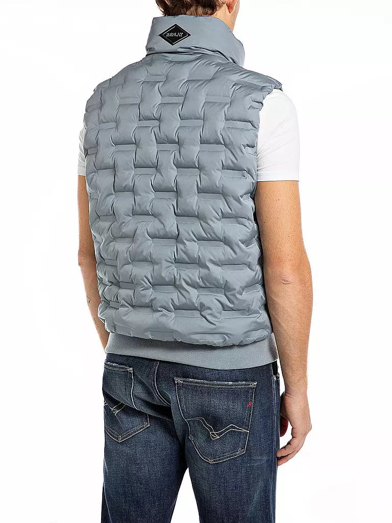 REPLAY | Steppgilet  | Grigio chiaro
