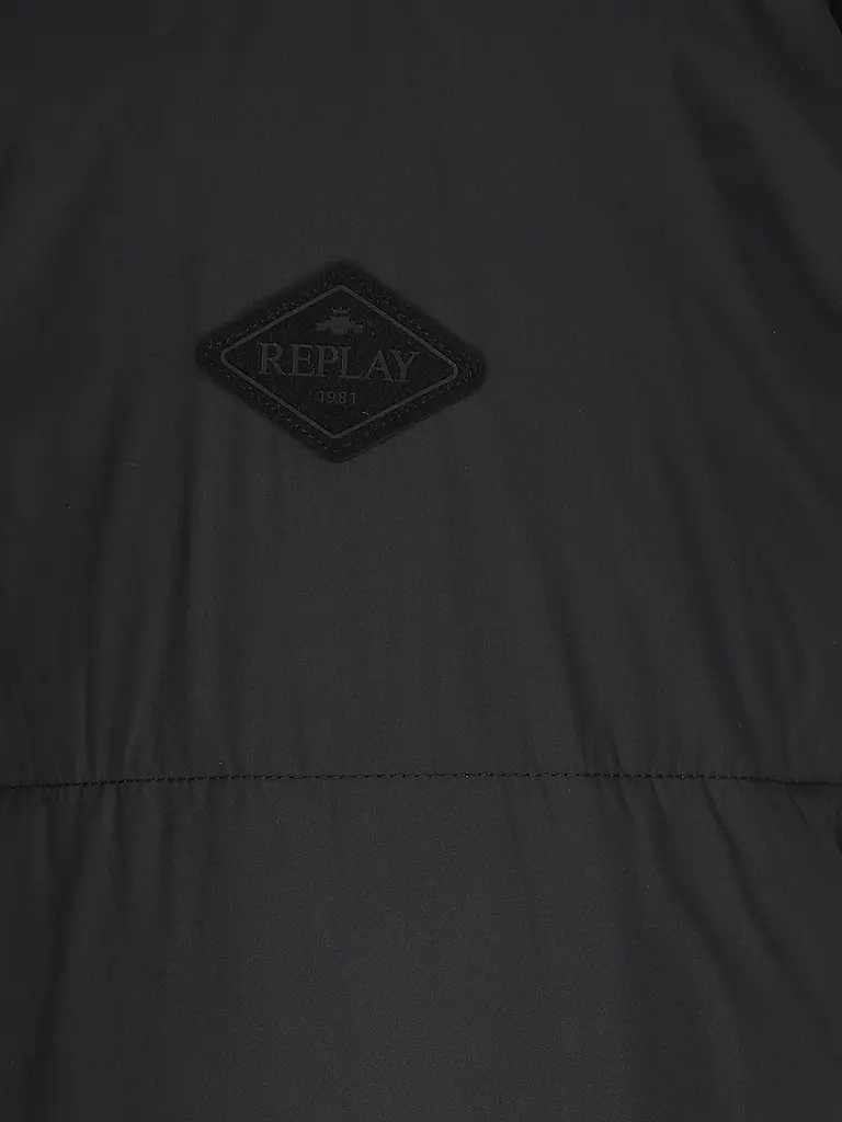 REPLAY | Steppjacke  | Nero