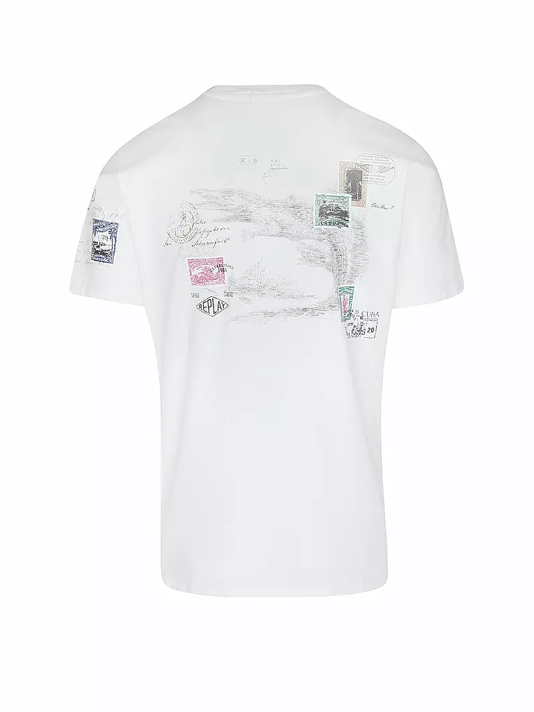 REPLAY | T-Shirt  | Bianco