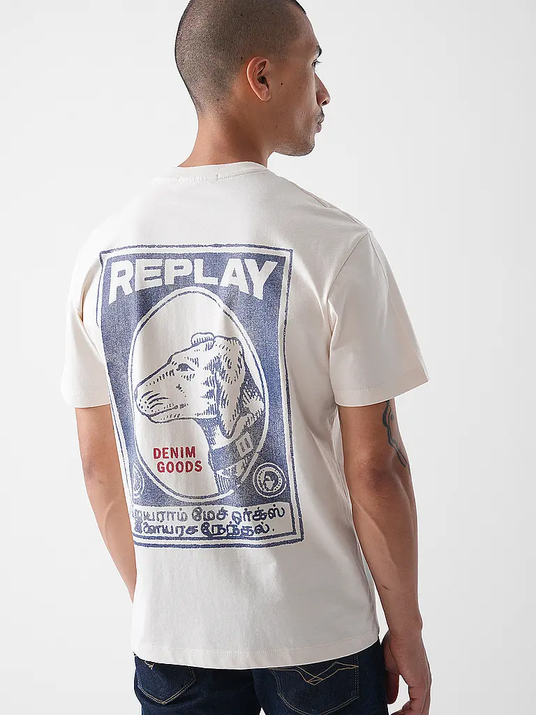REPLAY | T-shirt | Crema