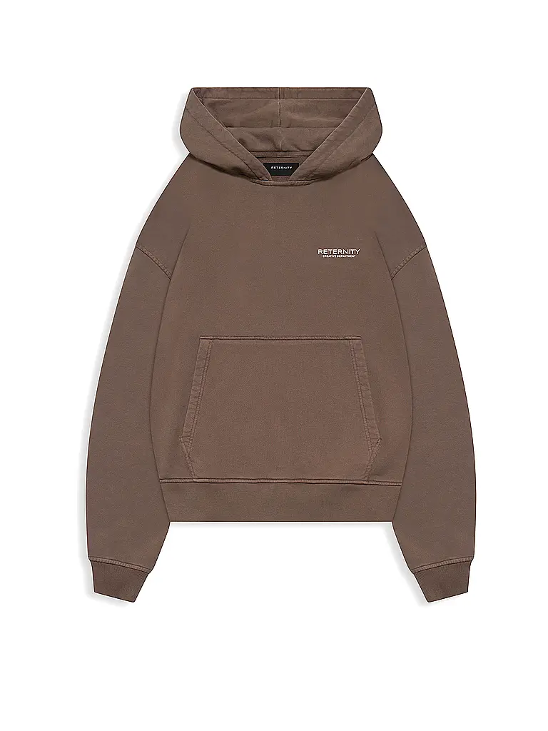 RETERNITY | Felpa con cappuccio - Hoodie | Marrone