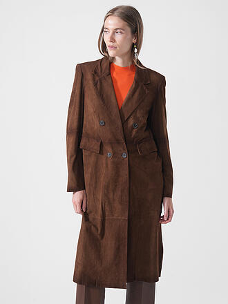 RIANI | Cappotto in pelle