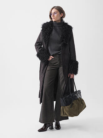 RIANI | Cappotto in pelliccia sintetica