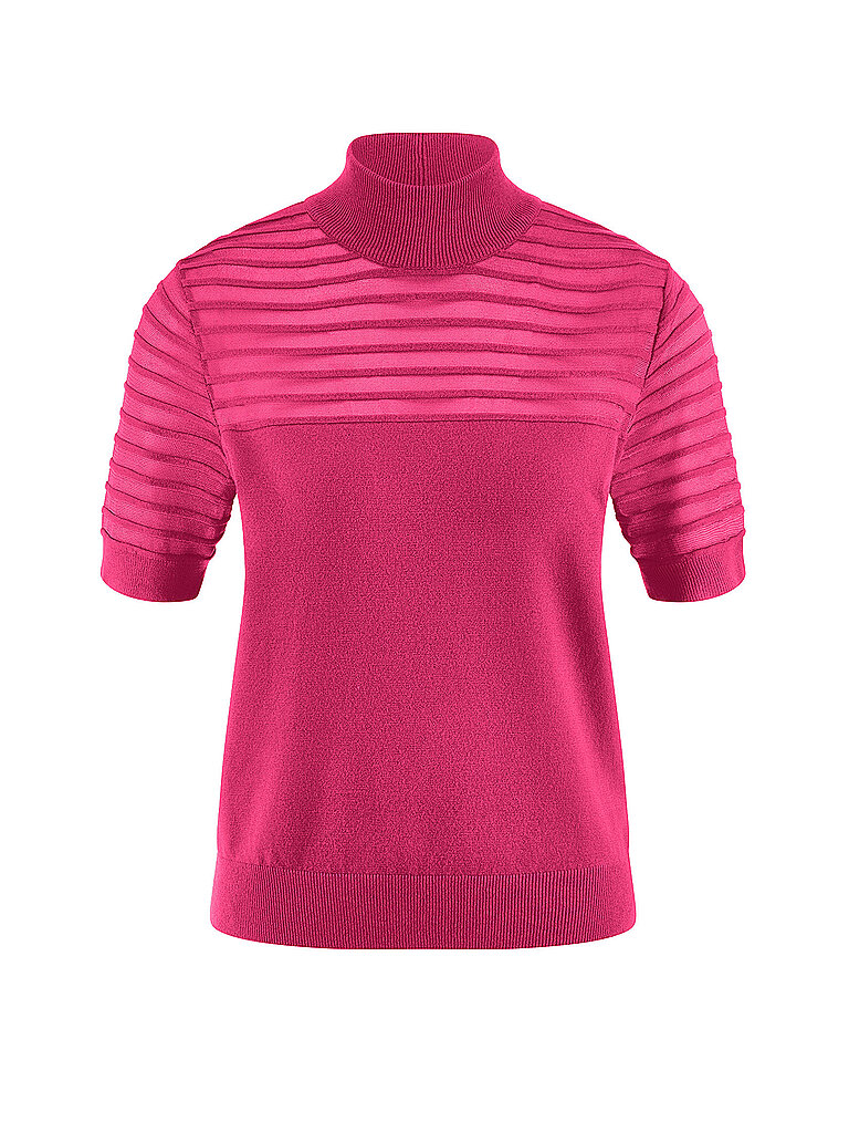 Riani Rollkragenpullover rosa 42