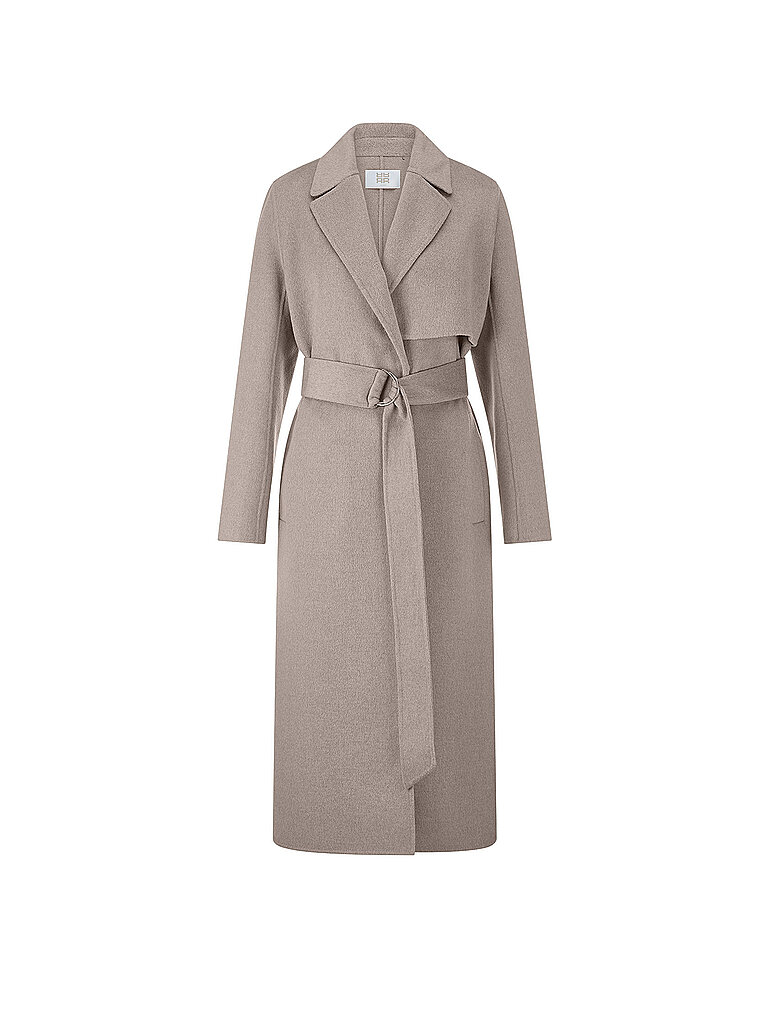Nome del prodotto: Cappotto di lana marrone chiaro 38