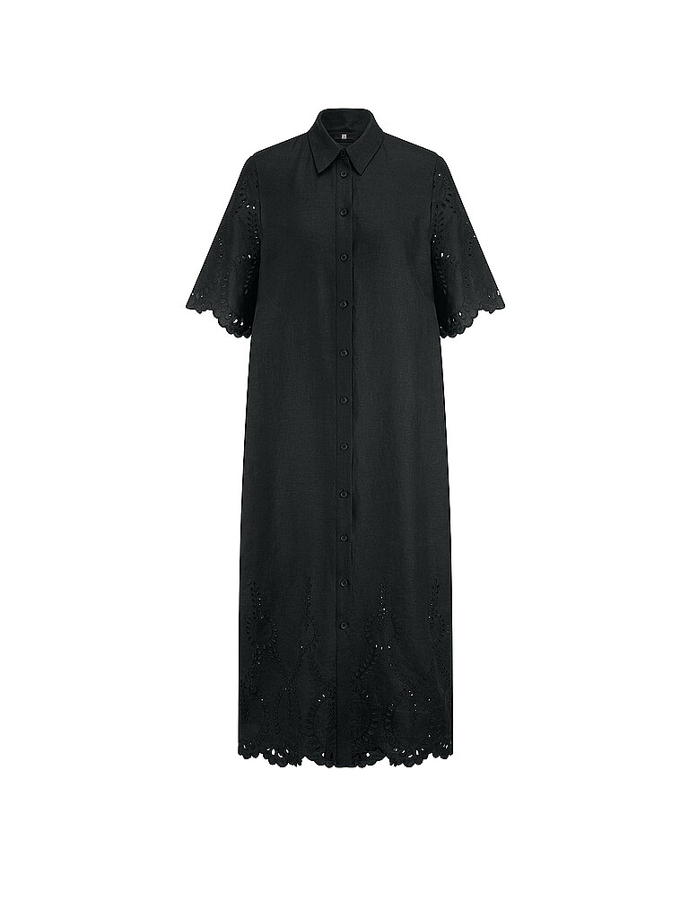Riani Abito in lino nero 46