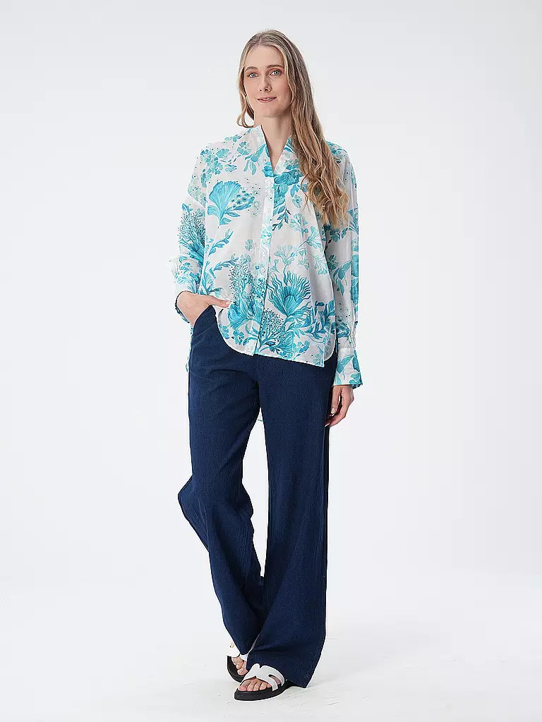 RIANI | Blusa di lino | Crema