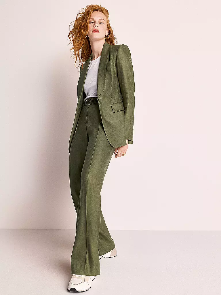 RIANI | Businesshose Wide Fit | Oliva