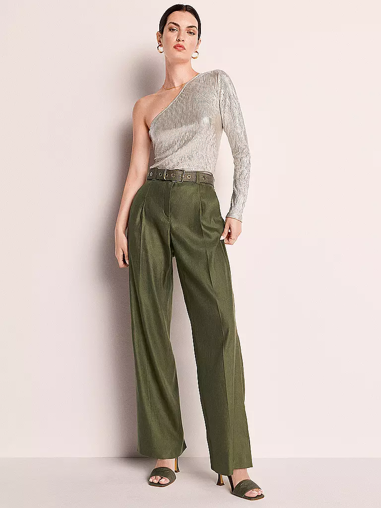 RIANI | Businesshose Wide Fit | Oliva