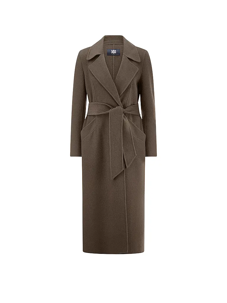RIANI | Cappotto di lana | Marrone