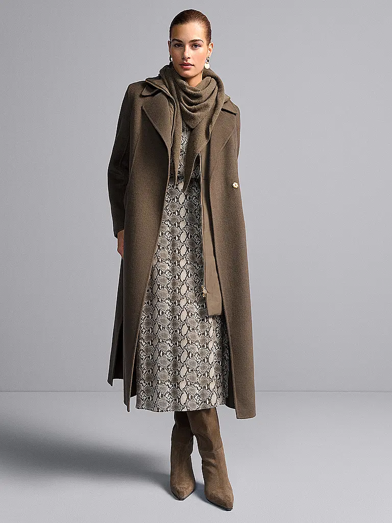 RIANI | Cappotto di lana | Marrone