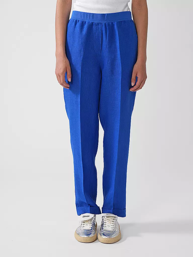 RIANI | Chino in lino | 